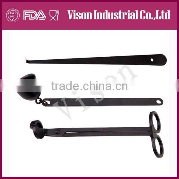 2006 Candle wick trimmer/snuffer/dipper candle scissors stainless steel all