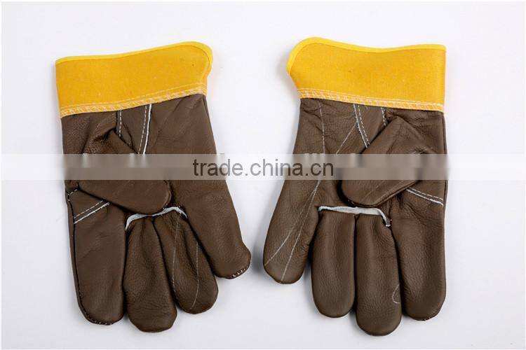 Industrial welding gloves of 11'' with high quality made in China