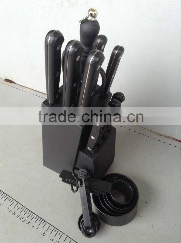 22PCS kitchen knife set