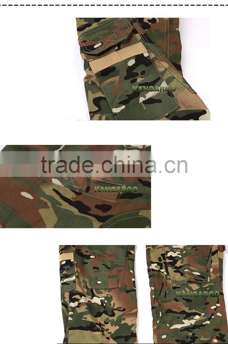 Men Army Camouflage Military Pants Cargo Pants Acu Pants