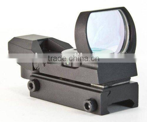 Erains Tactical Optics Combat Military 1x24x33 Multi Reticle Reflexible Sight Red Dot Scope with Weaver-Picatinny