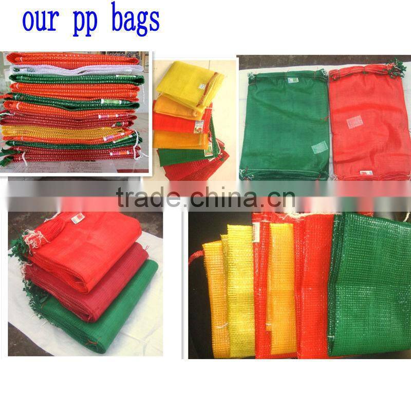 Plastic agricultural woven mesh bag for sale