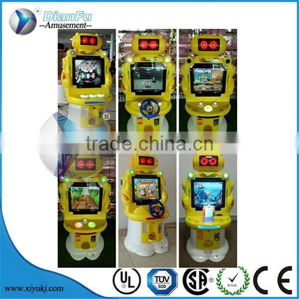 2016 kids hot sell fighting tickets redemption capsule type game machine in guangzhou on sale