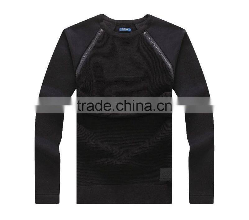 Men's cotton fleece /knitwear new style 100%cotton sweater