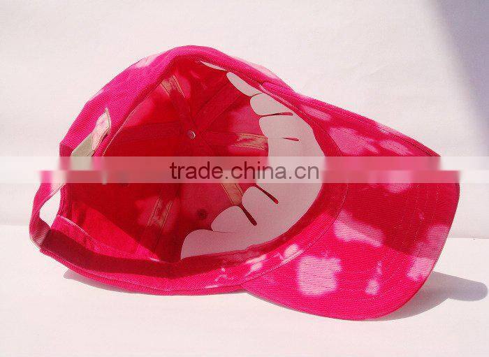 Tie Dye Baseball Snapback Hat Baseball Cap ,Stylish Baseball Caps ,Custom Made Tie Dye Baseball