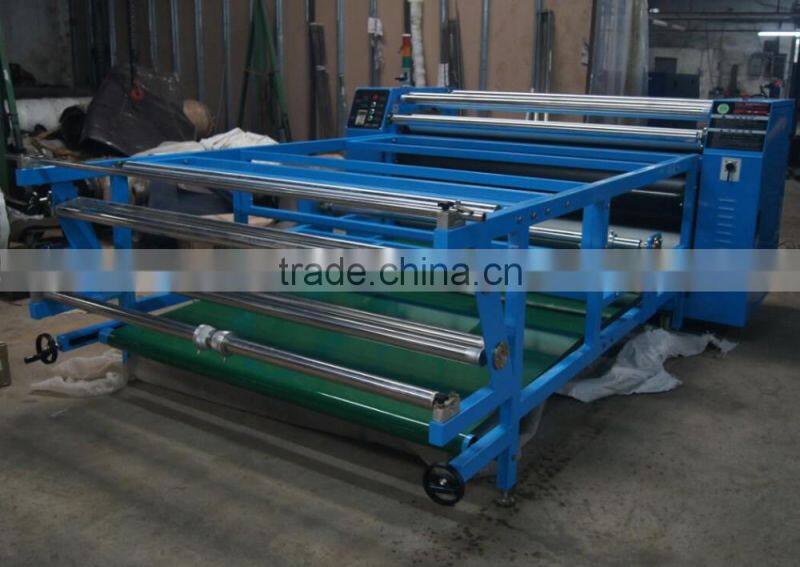 Automatic calandar sublimation machine rolling