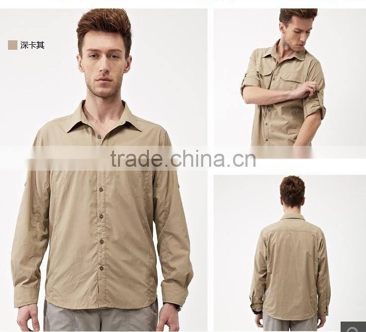 Fishing Hiking Anti-uv Quick-dry function Outdoor Shirt Men UV FISHING SHIRTS