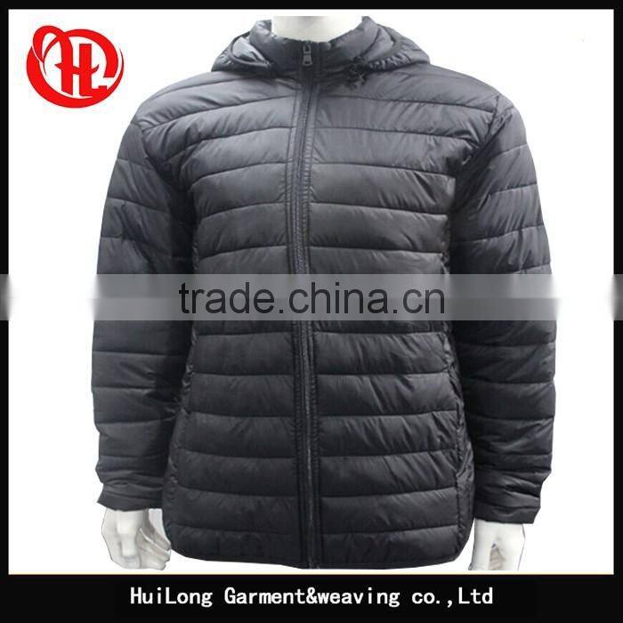 high quality cheap men padded jacket ready made in stock