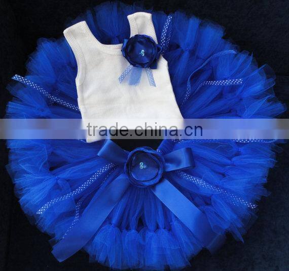 Wholesale children clothes new design fluffy skirt chiffon pettiskirts tutu red tutu skirts romantic tutu skirts