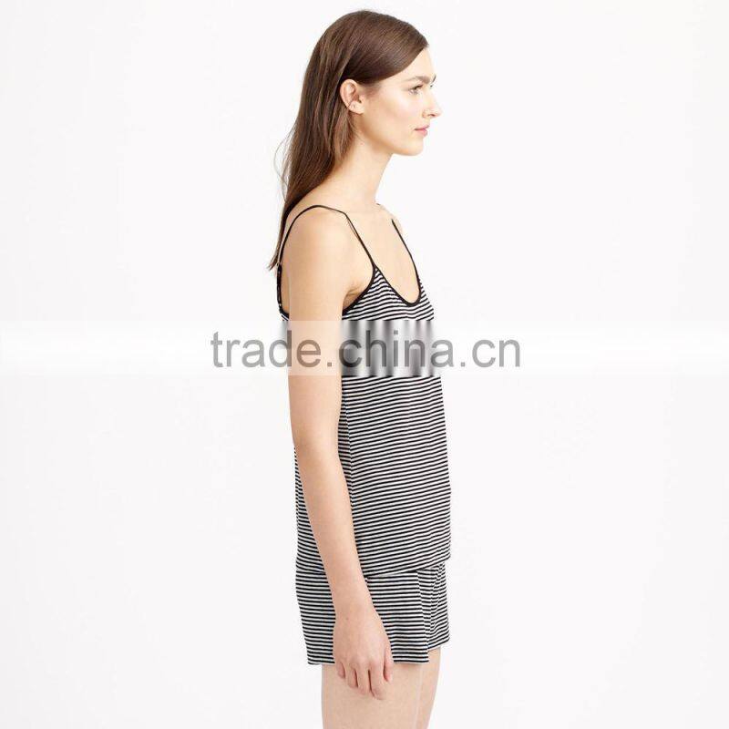 whisper jersey in stripe sex women's sleepwear