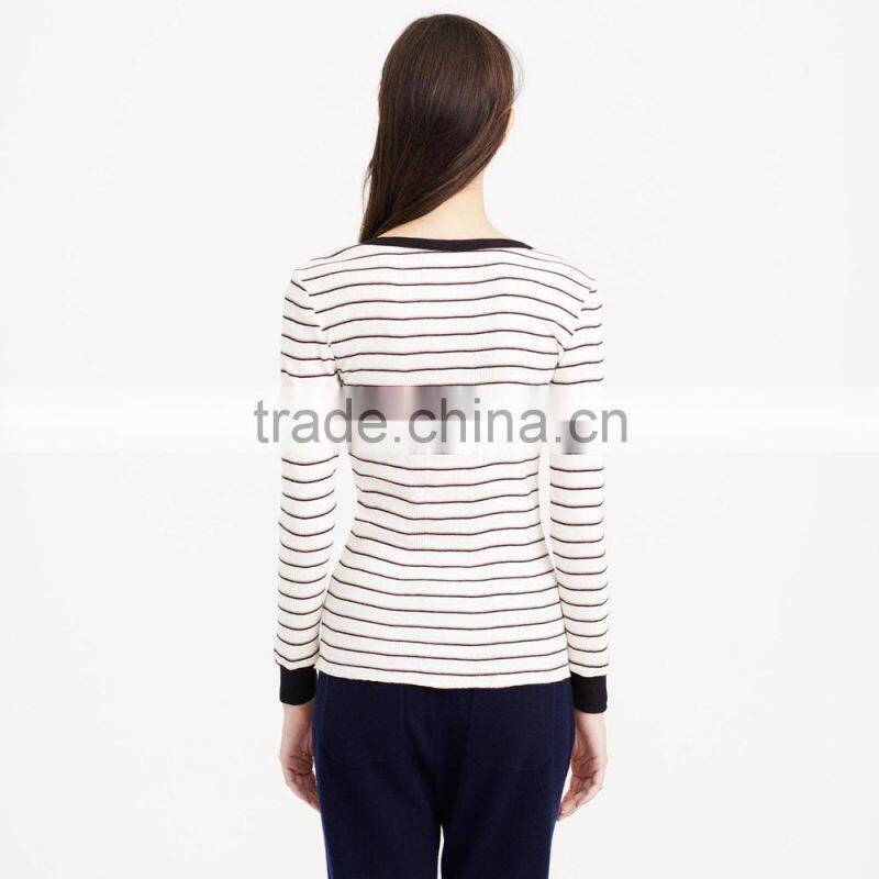 v neck soft female sex sleepwear with button in bulk