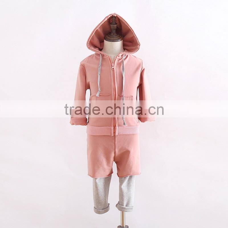 High quality european child garment cotton clothing children comfortable kids clothes set