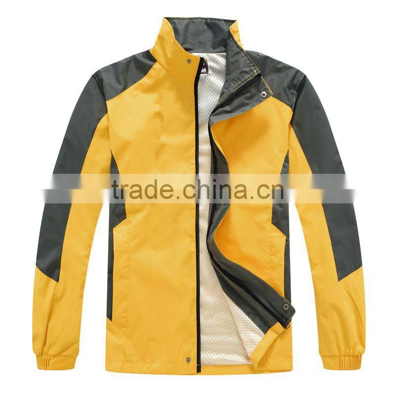 fashion spring autumn sport windproof men jacket