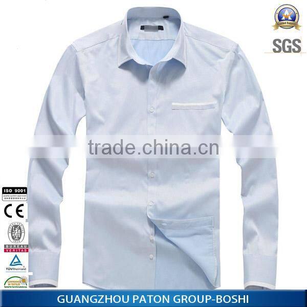 China Manufacturte Factory Wholesale slim fit dress shirt man