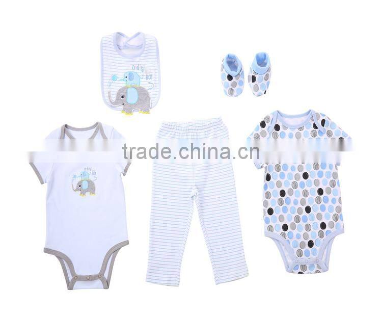 Top quality newborn kids clothes baby romper 100% cotton baby onesie toddler infant baby romper set