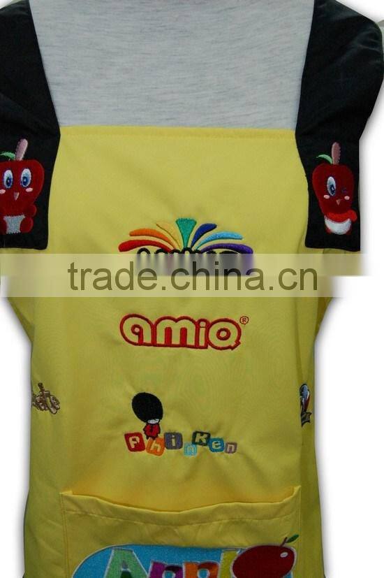 2015 design wholesale promotional solid color disposable personalized aprons