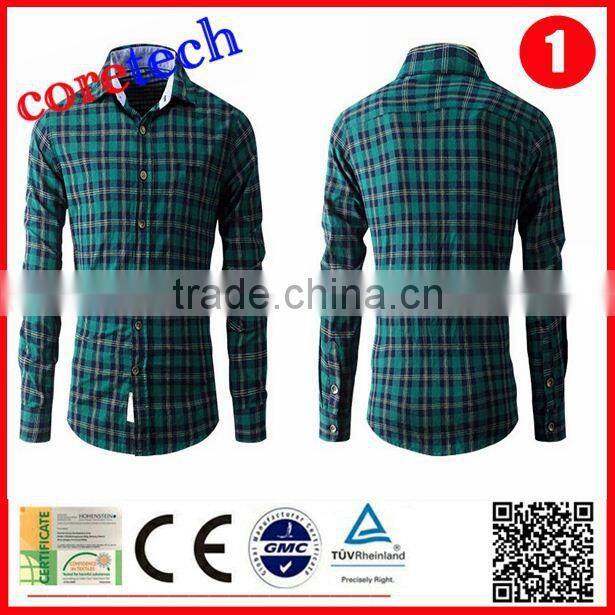 Wholesale cotton black and red check shirt factory