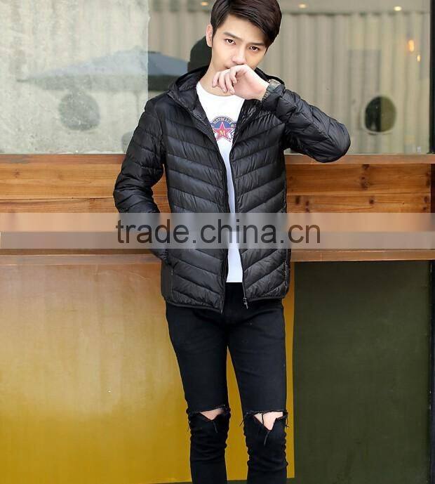 breathable windproof kids down jacket for winter