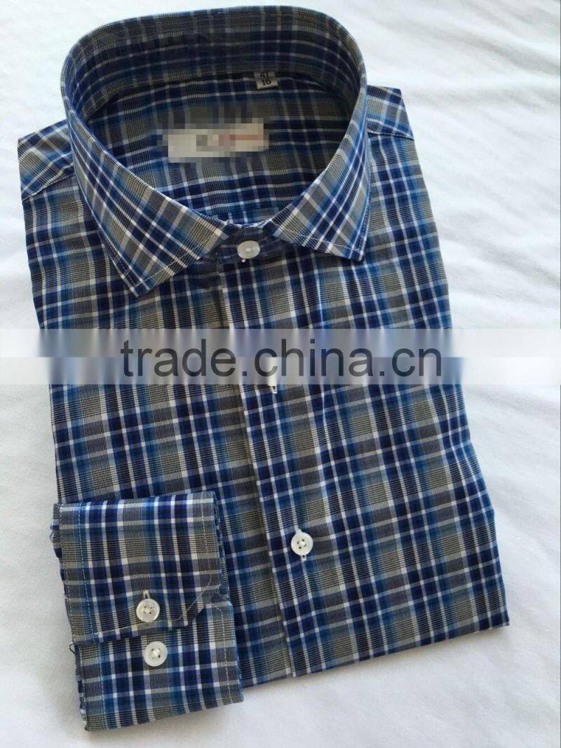 2017 Spring New cutaway collar floral casual shirts