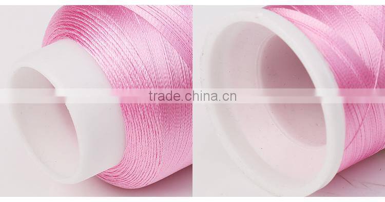 100% Viscose rayon embroidery thread for computerized machine embroidery