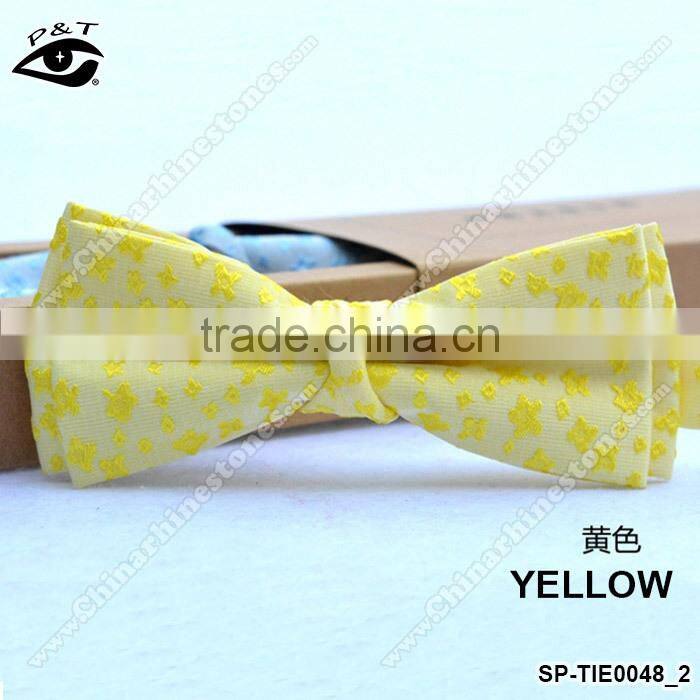 9 Colors New Bow Tie 10x4CM Jacquard Silk Bow Tie for Men