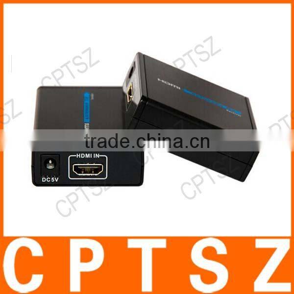 1080P Network HDMI Extender Receiver + Transmitter(Sender) Extender Over Ethernet LAN RJ45 CAT5E CAT6 For HD DVD PS3 Projector