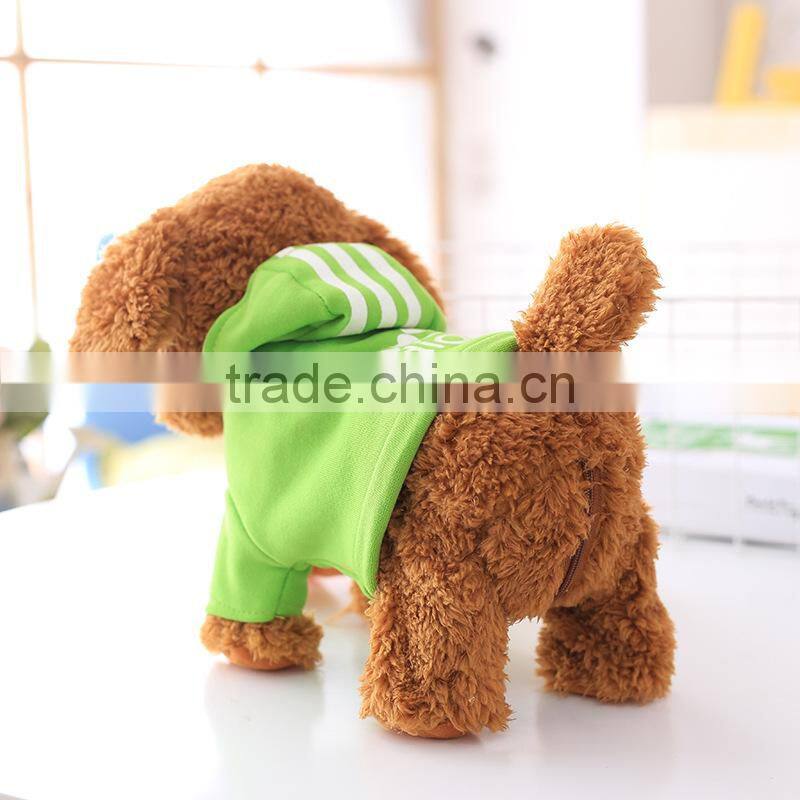 Electronic Cute Plush Dog Working Teddy Dog Toys Wholesale