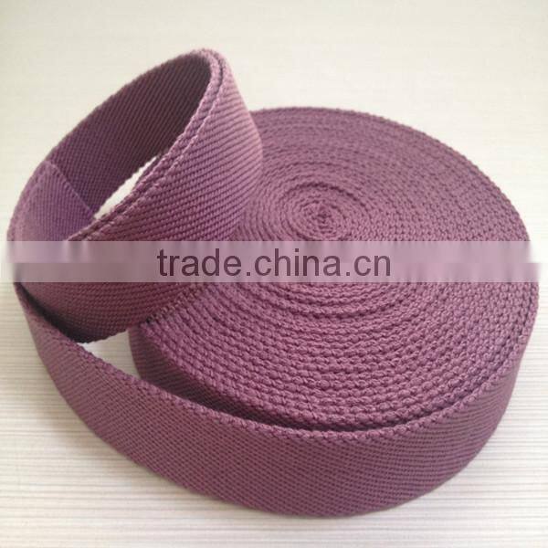 1.5 inch woven cotton webbing for strap