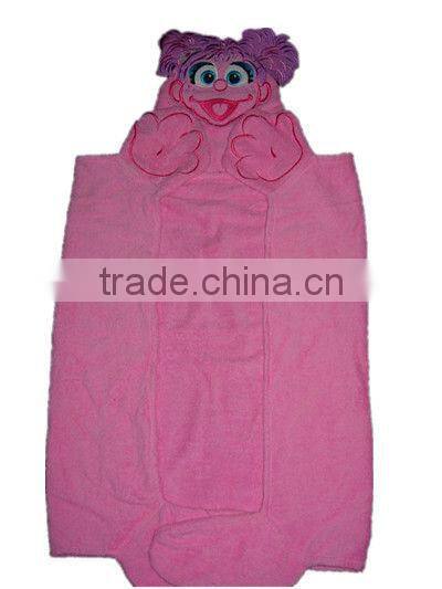 100% cotton towel hood for baby