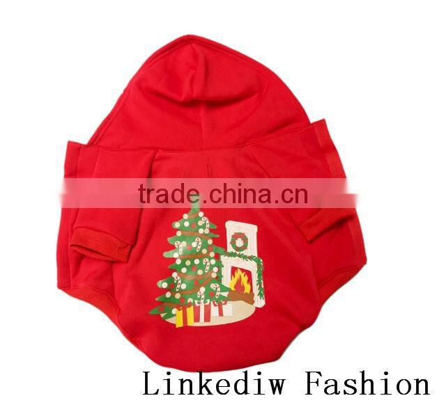 New Pet Dog Christmas Clothes Pet Autumn and Winter Sweater Dog Dog Holiday Christmas Pattern Clothes