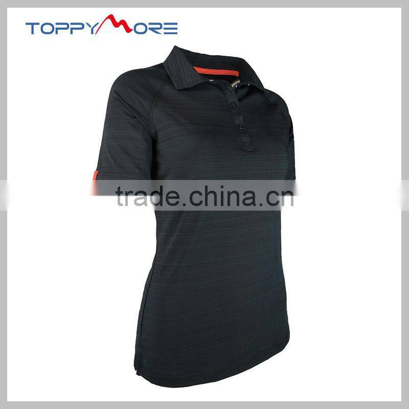 T092-1642N OEM 90%Pes 10%Spandex Melange Fashion Polo Shirt With High Quality