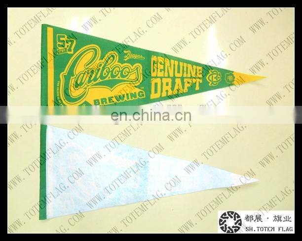 Triangle Pennant Polyester Felt Fabric