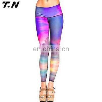 Custom sublimation spandex leggings wholesale