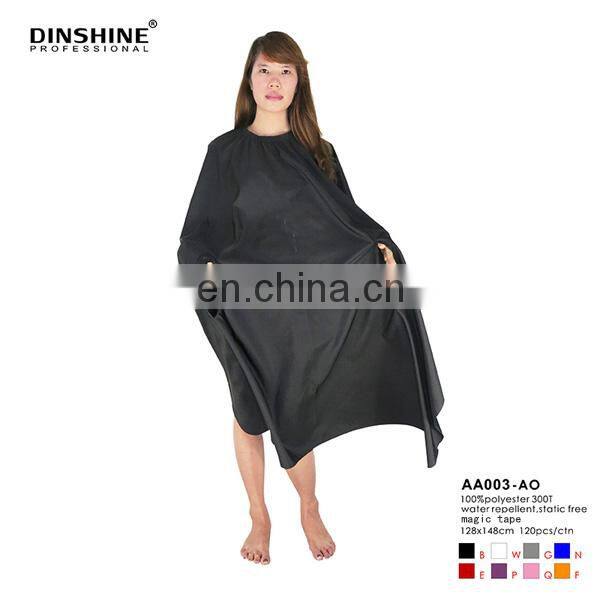 Professional custom printed salon cape for hairdressing