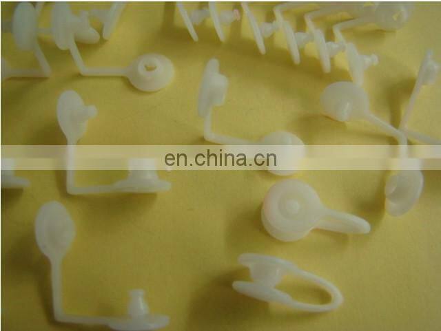 2017 Hot Sale One direction Plastic Bead Closure with Teeth inside for one time use