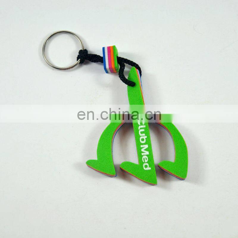 Customized gift EVA keychain , EVA keychain rings , foam keychains