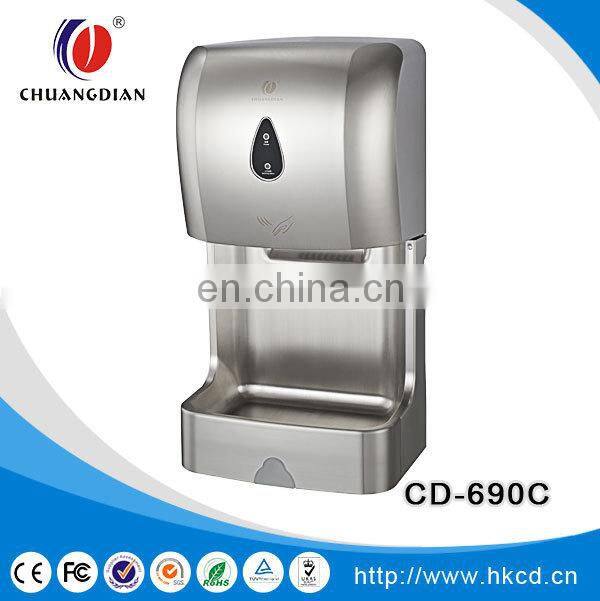 Hot selling 1100W automatic High-speed hand dryer for toilet CD-690C