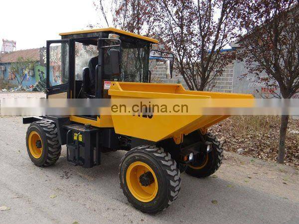 FCY20 2ton 4 wheel drive mini dumper with CE