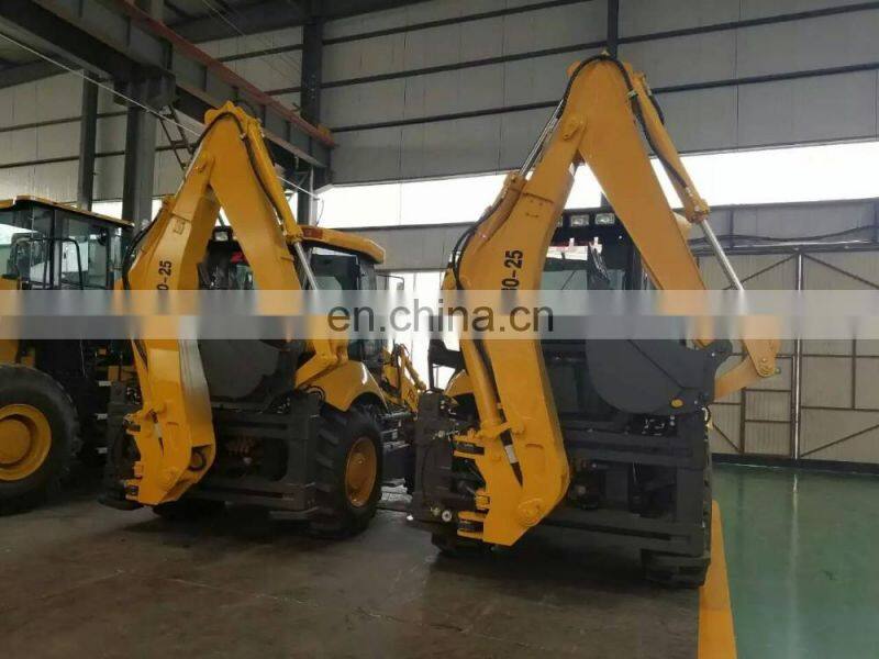 WZ30-25 construction machinery front loader and backhoe loader with CE certificate