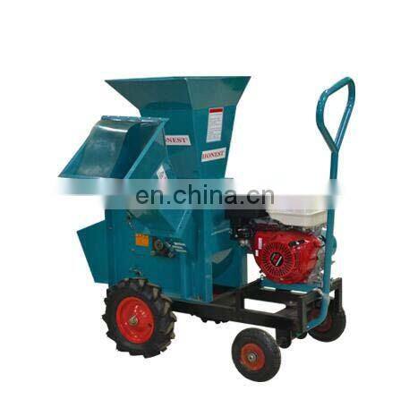 Easy operate crusher/Tree Branch Grinder/Trailer type branch grinding machine
