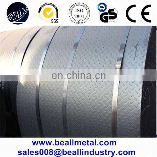 AISI304 316L stainless steel checkered plate manufacturer