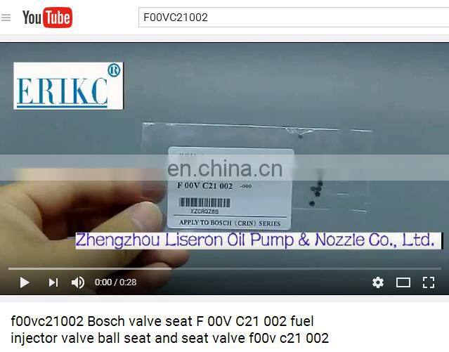 FooVC21002 diesel suction control valve Ball socket F00VC21002 , F ooV C21 002 diesel injector test valve for ball size 0.5mm