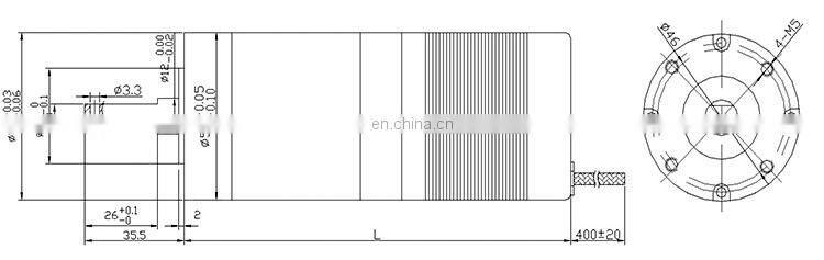 DC Motor 12v 24V 48V Brushless Planetary Reduction Gear Motor S906