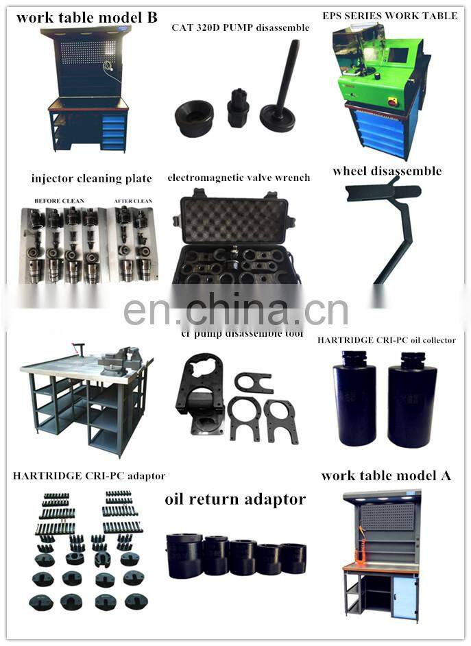 nozzle tester with anti fog device common rail injector repair kits