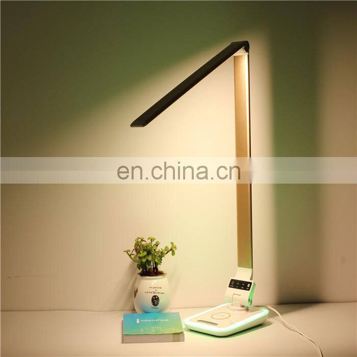 Special design table lamp, wireless phone charger