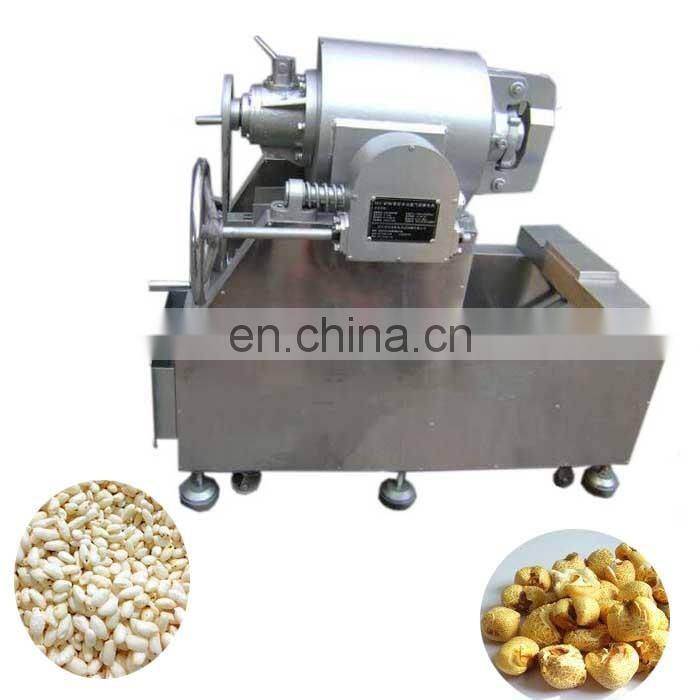 high quality hot sale Puffed rice candy cake production line automatic rice ball forming machine price