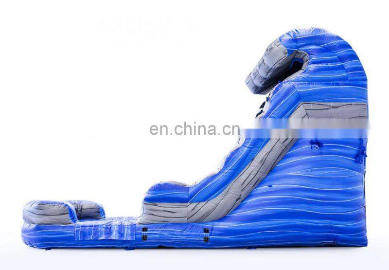 Factory price commercial large home outdoor inflatable water pool wet slide air bouncer combo wet inflatable