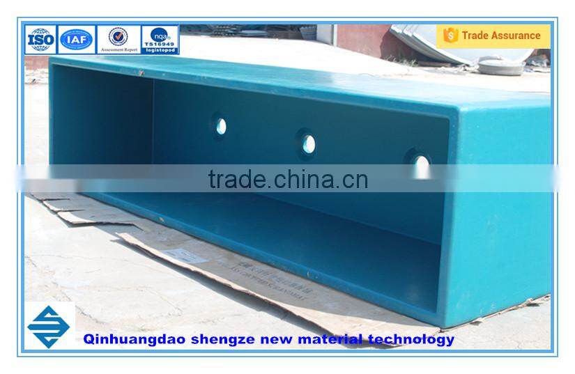 FRP fish farm tank, gel coating surface treatment, fish farming application tank
