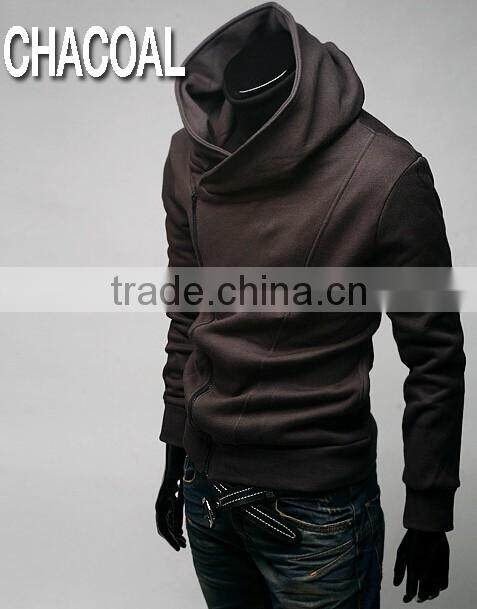 Zipper design factory price hot sale hoddies and sweatshirts for men