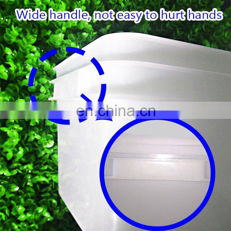 HOT 20L square new PP/HDPE Washing Powder used plastic buckets